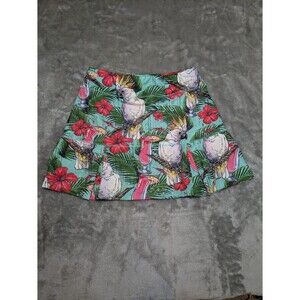 Women's Trunkers Cockatoo Palms Skort - Size Small - NWT